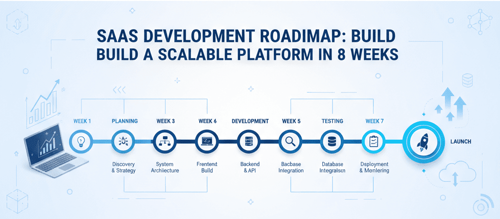 SaaS Development Roadmap: Build a Powerful Platform in 8 Weeks